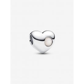 Pandora Engravable June Birthstone Heart Charm 794161C06