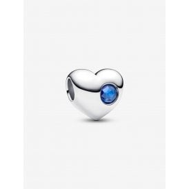 Pandora Engravable September Birthstone Heart Charm 794161C09