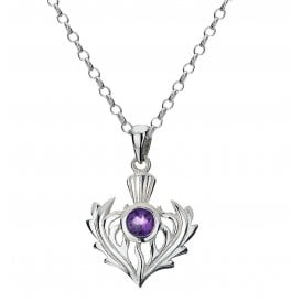 Sea Gems Thistle Amythestthest Pendant 5190A