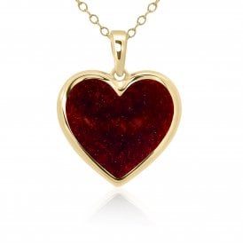 Andre Mich Crushed Ruby Pendant P9221R Y 9