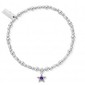 Chlobo February Birthstone Bracelet SBBCB3482