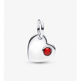 Pandora Engravable Heart January Dangle Charm 794295C01