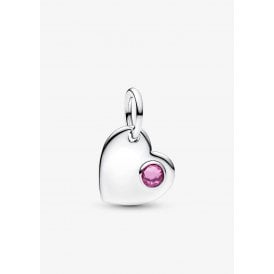 Pandora Engravable Heart October Dangle Charm 794295C10