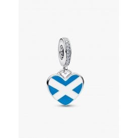 Pandora Engravable Scotland Heart Dangle Charm 793926C01_E004