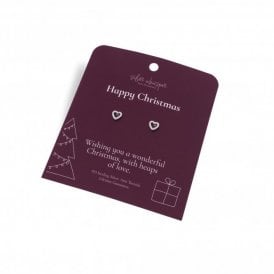 Hot Diamonds Happy Christmas Earrings SWE013