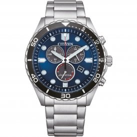 Citizen Men Sport Chrono Blue Watch AT2560-84L