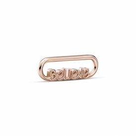 Pandora ME Styling Believe Word Link 789667C00