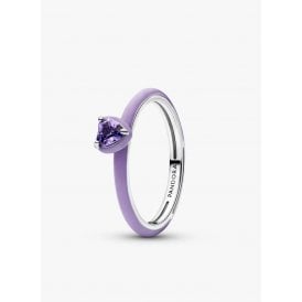 Pandora Violet Chakra Heart Ring 193088C04-50