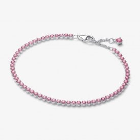 Pandora Pink Tennis Bracelet 593927C02-18