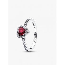 Pandora Elevated Fuchsia Rose Heart Ring 198421C13-52