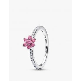 Pandora Sparkling Pink Flower Ring 194499C02-56