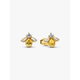 Pandora Honey Bee Stud Earrings 264559C01