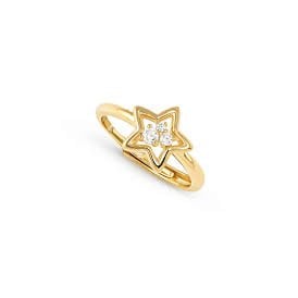 Nomination Dream Beats Gold Open Star Ring 242600 009