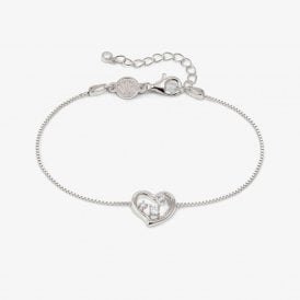 Nomination Dream Beats Silver Open Heart Bracelet 242601 004