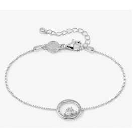 Nomination Dream Beats Silver Circle Bracelet 242601 043