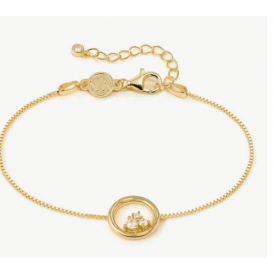 Nomination Dream Beats Gold Circle Bracelet 242601 044