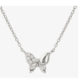 Nomination Petit Sparkle Silver Butterfly Necklace 242303 040