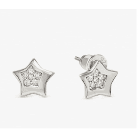 Nomination Petit Sparkle Silver Star Stud Earrings 242304 007