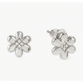 Nomination Petit Sparkle Gold Flower Earrings 242304 012