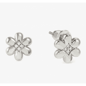 Nomination Petit Sparkle Silver Flower Stud Earrings 242304 010