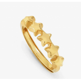 Nomination Armonica Gold Stars Ring 241300 009