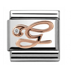 Nomination Letter G With Zirconia Composable Charm 430310/07