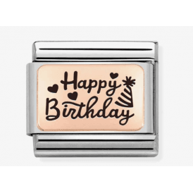 Nomination Happy Birthday Composable Charm 430111/11