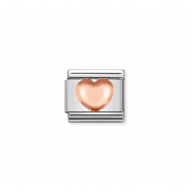 Nomination Raised Heart Composable Charm 430104/22