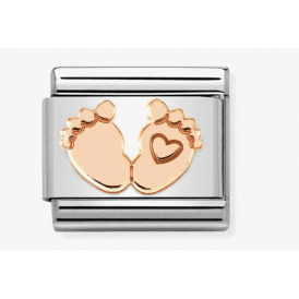 Nomination Feet With Heart Composable Charm 430104/32