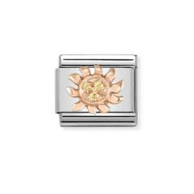 Nomination Sun Cubic Zirconia Composable Charm 430305/18