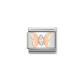 Nomination Butterfly With CZ Composable Charm 430305/19