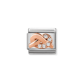 Nomination White Set Knot Composable Charm 430302/06