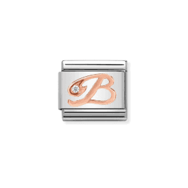 Nomination Letter B With CZ Composable Charm 430310/02