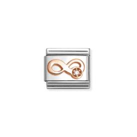 Nomination Infinity With Zirconia Composable Charm 430305/46