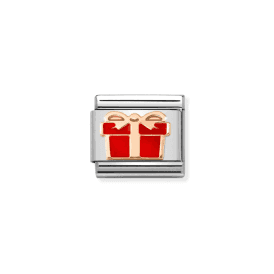 Nomination Red Enamel Gift Box Composable Charm 430202/07