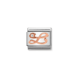 Nomination Classic Rose Gold Letter L Charm 430310/12