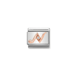 Nomination Classic Rose Gold Letter N Charm 430310/14