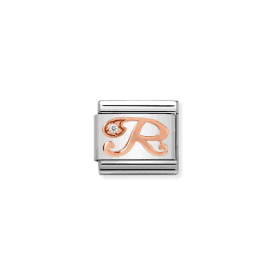 Nomination Classic Rose Gold Letter R Charm 430310/18