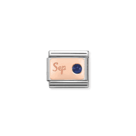 Nomination Classic Rose September Birthstone Charm 430508/09