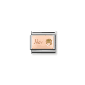 Nomination Classic Rose November Birthstone Charm 430508/11