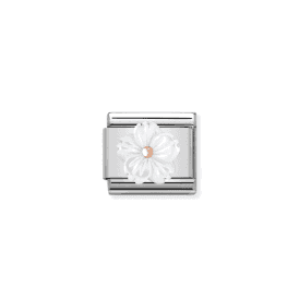 Nomination Classic Rose Mother of Pearl Flower Charm 430510/02