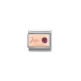 Nomination January Garnet Composable Charm 430508/01