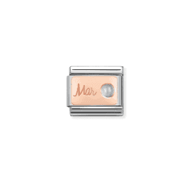 Nomination Classic Rose Gold May Birthstone Charm 430508/03