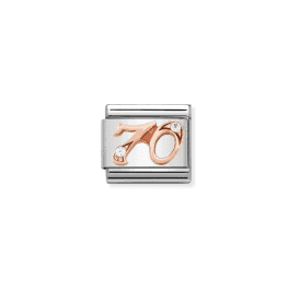 Nomination Classic Rose Gold Number 70 Charm 430315/70