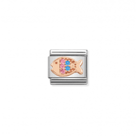 Nomination Coloured CZ Set Fish Composable Charm 430302/36