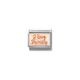 Nomination 'I Love Family' Composable Charm 430101/41