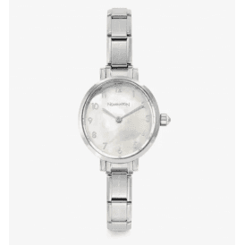 Nomination Time Mother of Pearl Oval Dial Watch 076038 008
