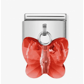 Nomination Classic Red Butterfly Pendant Charm 030604/22