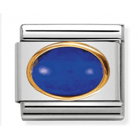 Nomination Family Oval Lapis Lazuli Composable Charm 030502/09