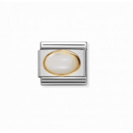 Nomination Oval Mother Of Pearl Charm 030502/12